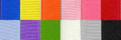 Reflective grosgrain ribbon 1 inch reflective singlestripe1in/color-pallet.jpg